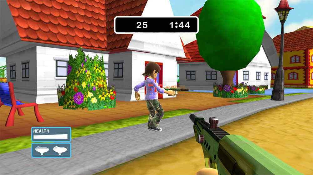 Paintball 2d game. Big paintball 2 hunt
